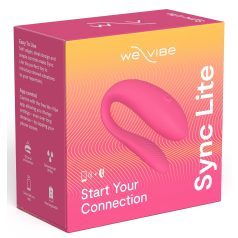   We-Vibe Sync Lite - vibromasseur couple connecté télécommande - silicone rose