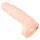 Realistixxx Double Fucker - gode anal vibrant strap-on (couleur chair)