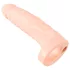 Realistixxx Double Fucker - gode anal vibrant strap-on (couleur chair)