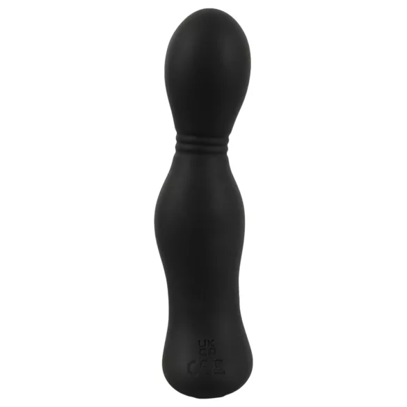Rebel - vibromasseur prostate télécommandé 2 en 1 - silicone noir