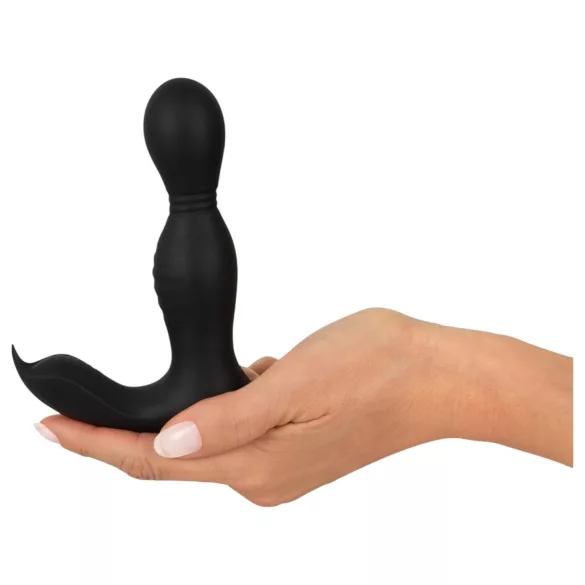 Rebel - vibromasseur prostate télécommandé 2 en 1 - silicone noir