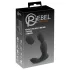 Rebel - vibromasseur prostate télécommandé 2 en 1 - silicone noir