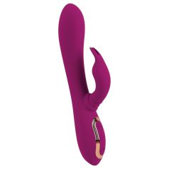   Javida - Vibromasseur perles rotatif 3 en 1 - silicone violet