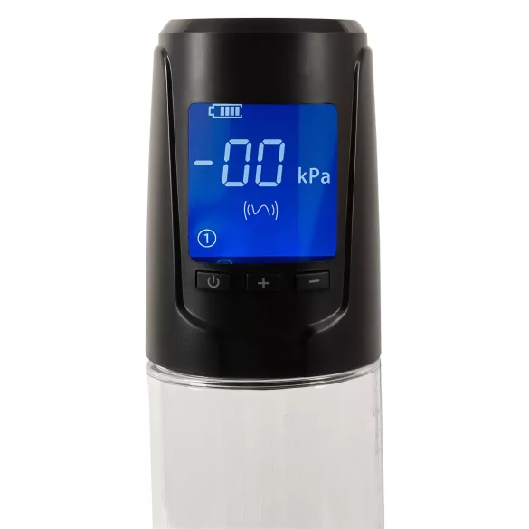Mister Boner - pompe à pénis automatique rechargeable (noir‑transparent)