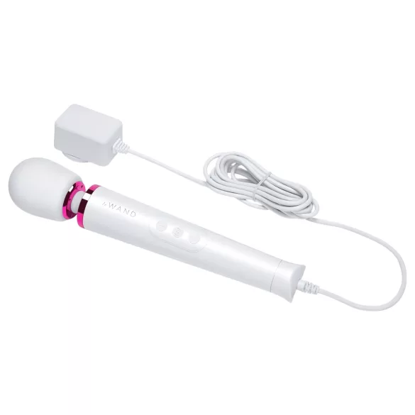 Le Wand - stimulateur plug-in - vibromasseur puissant filaire - blanc