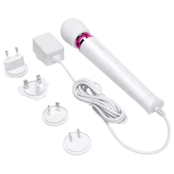 Le Wand - stimulateur plug-in - vibromasseur puissant filaire - blanc