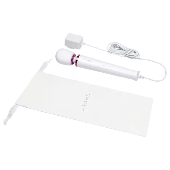 Le Wand - stimulateur plug-in - vibromasseur puissant filaire - blanc
