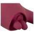 Javida - vibromasseur 2en1 langue stimulante - silicone rouge