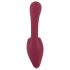 Javida - vibromasseur 2en1 langue stimulante - silicone rouge