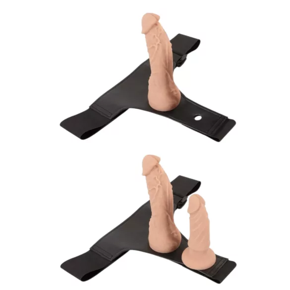 You2Toys - gode ceinture harnais - set complet - couleur chair