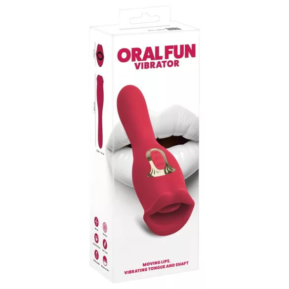 You2Toys - Vibromasseur 2‑en‑1 à langue (rose)