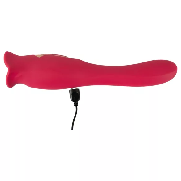You2Toys - Vibromasseur 2‑en‑1 à langue (rose)