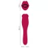 You2Toys - Vibromasseur 2‑en‑1 à langue (rose)