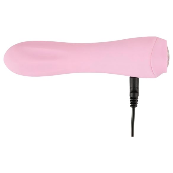 Cuties - mini vibromasseur rechargeable étanche - silicone rose