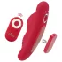 Smile - vibromasseur culotte télécommandé rechargeable - rouge
