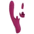 Javida - Vibromasseur langue et va-et-vient - silicone violet