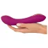 Javida - Vibromasseur gonflable à 2 points (violet)