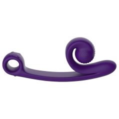   Snail Vibe Curve - Vibromasseur 2en1 stimulateur clitoridien - silicone violet