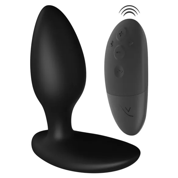 We-Vibe Ditto+ - plug anal vibrant connecté rechargeable - silicone noir