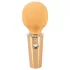 You2Toys - Mini wand massageur vibrant rechargeable - jaune