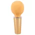 You2Toys - Mini wand massageur vibrant rechargeable - jaune