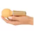 You2Toys - Mini wand massageur vibrant rechargeable - jaune