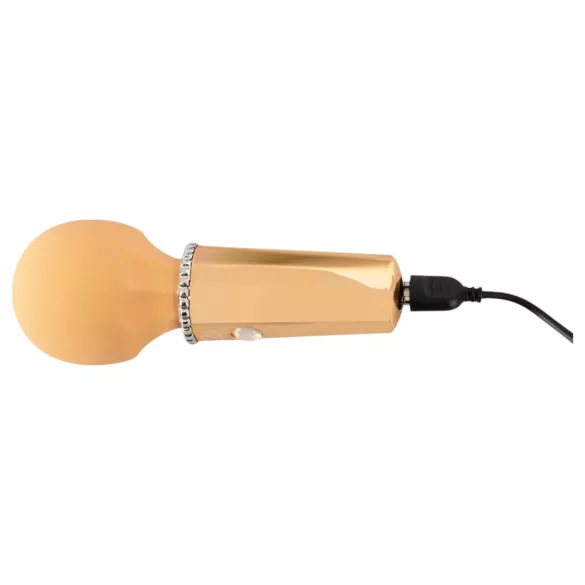 You2Toys - Mini wand massageur vibrant rechargeable - jaune