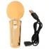 You2Toys - Mini wand massageur vibrant rechargeable - jaune
