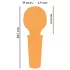 You2Toys - Mini wand massageur vibrant rechargeable - jaune
