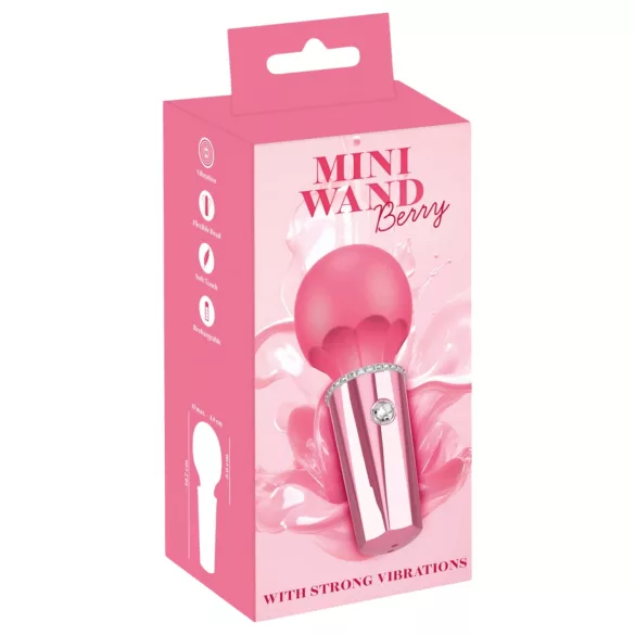 You2Toys Mini Wand - vibromasseur rechargeable (rose)
