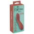 Smile - vibromasseur mini flexible point G - bronze