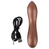 Smile - vibromasseur mini flexible point G - bronze