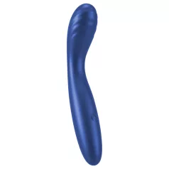 Smile - vibromasseur flexible point G - silicone bleu