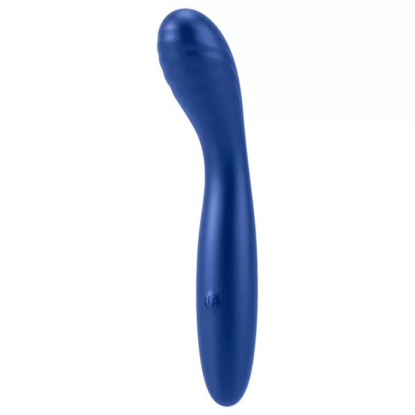 Smile - vibromasseur flexible point G - silicone bleu