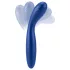 Smile - vibromasseur flexible point G - silicone bleu