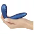 Smile - vibromasseur flexible point G - silicone bleu