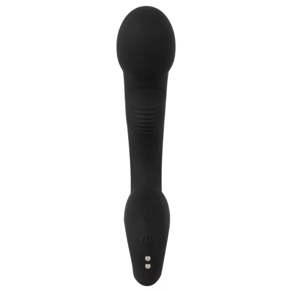 Black Velvets - Vibromasseur point G et P - silicone noir