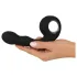 Black Velvets - Vibromasseur point G et P - silicone noir