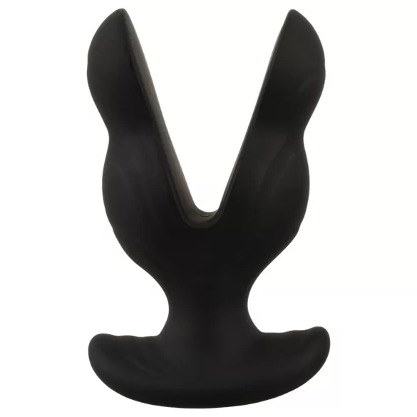 ANOS - gode anal vibrant double - silicone noir