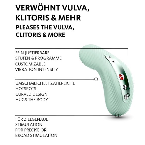Fun Factory Laya III - vibromasseur clitoridien étanche (vert)