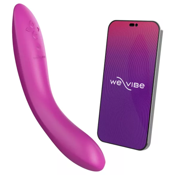 We-Vibe Rave 2 - Vibromasseur point G contrôlé par application (rose)