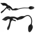 Couples Choice - anneau pénien vibrant multifonction - silicone noir