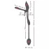 Couples Choice - anneau pénien vibrant multifonction - silicone noir