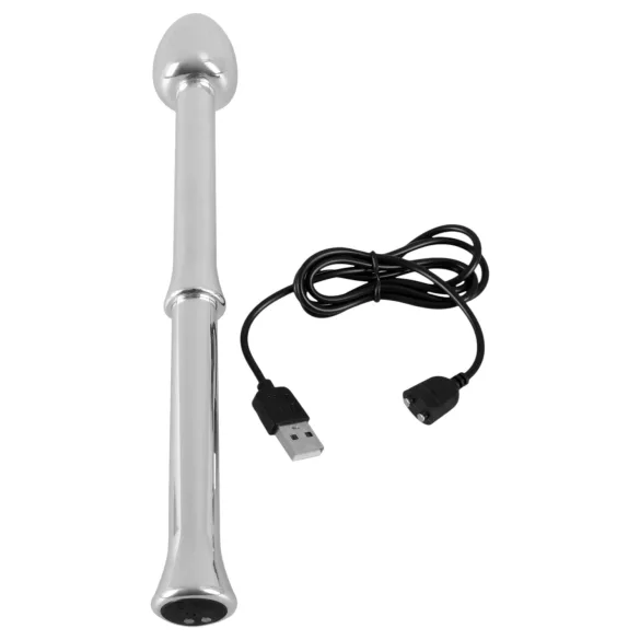 Rebel - vibromasseur prostatique en métal (argent)
