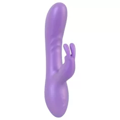   Smile - vibromasseur rabbit avec stimulation clitoridienne - silicone violet