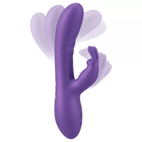 Smile - vibromasseur rabbit avec stimulation clitoridienne - silicone violet
