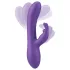 Smile - vibromasseur rabbit avec stimulation clitoridienne - silicone violet