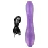 Smile - vibromasseur rabbit avec stimulation clitoridienne - silicone violet