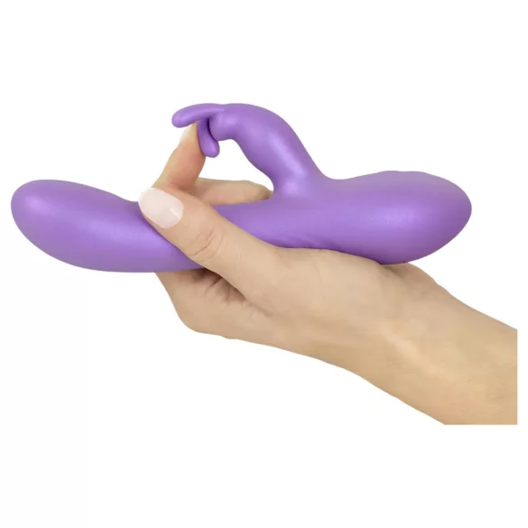 Smile - vibromasseur rabbit avec stimulation clitoridienne - silicone violet