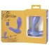 Smile - plug anal vibrant - silicone bleu
